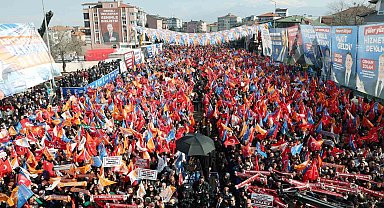 Cumhurbaşkanı Erdoğan; "Seçimleri şehirlerimizi Türkiye Yüzyılı'na hazırlayacak adımların ilki olarak görüyoruz"