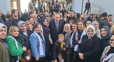 Cumhurbaşkanı Erdoğan, Zonguldak Belediyesi'ni ziyaret etti