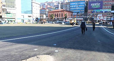 Cumhurbaşkanı Erdoğan'ın Zonguldak mitingi öncesi hazırlıklar sürüyor