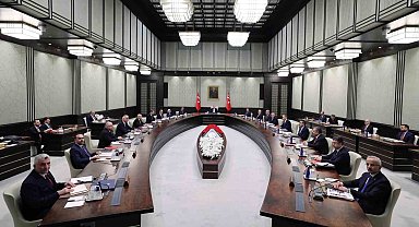 Cumhurbaşkanlığı Kabinesi, Cumhurbaşkanı Recep Tayyip Erdoğan başkanlığında Beştepe'de toplandı.