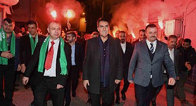 Dağ yöresinden Dündar'a büyük destek