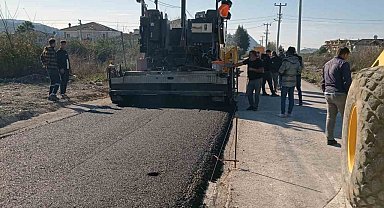 Dalaman'da sıcak asfalt çalışması tamamlandı