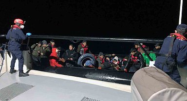 Datça'da 31 düzensiz göçmen yakalandı