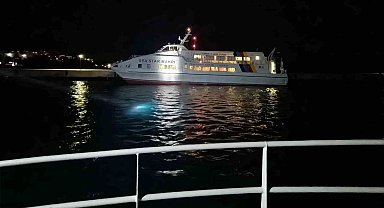 Deniz ortasında mahsur kaldılar