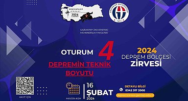Deprem Bölgesi Zirvesi'nde depremin teknik boyutu irdelenecek