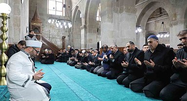 Depremde hayatını kaybeden polis memurları ve yakınları için mevlit okutuldu