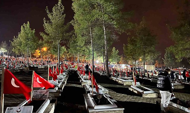 Depremzedeler 04.17'de yakınlarını andı