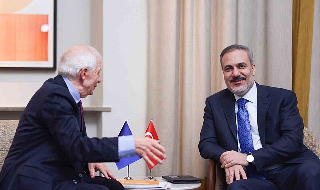 Dışişleri Bakanı Fidan, AB Yüksek Temsilcisi Borrell ile görüştü