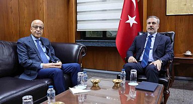 Dışişleri Bakanı Fidan, Libya Merkez Bankası Başkanı El-Kebir ile görüştü