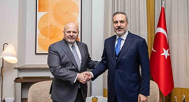 Dışişleri Bakanı Fidan, UCM Savcısı Karim Ahmad Khan ile görüştü