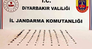 Diyarbakır'da Bizans, Roma ve Asur dönemlerine ait 113 adet obje ele geçirildi