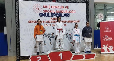 Diyarbakırlı karateciler, Muş'ta elde ettikleri başarıyla Samsun'da mücadele edecek