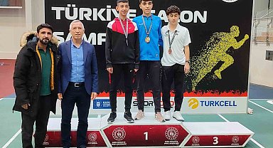 Diyarbakırlı sporcu Türkiye birincisi oldu