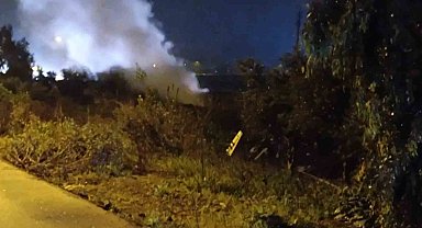 Doğalgaz borusu patladı, sızan gaz cep telefonu kamerasıyla görüntülendi