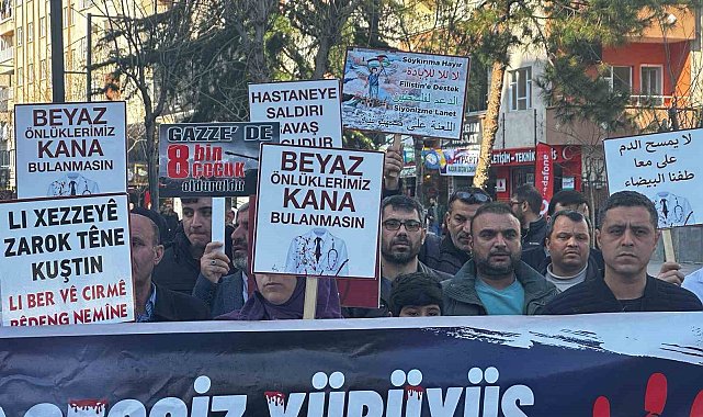 Doktorların İsrail'e karşı "sessiz yürüyüşü" devam ediyor