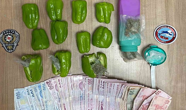 Dolma biberle uyuşturucu servisi
