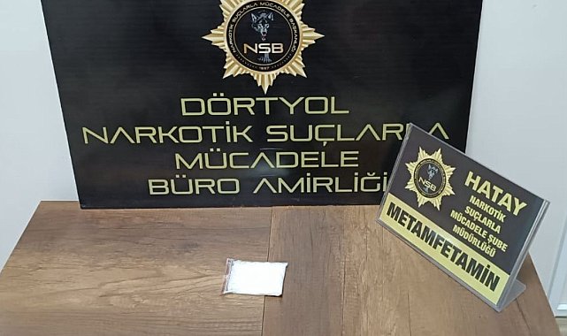 Dörtyol'da bir araçta uyuşturucu madde ele geçirildi