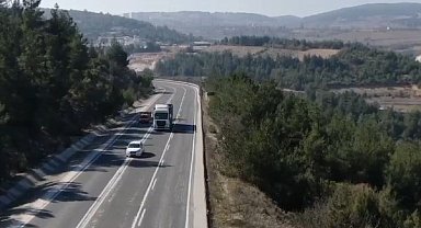 Drone ile trafik denetlemede sürücülere 602 bin 400 TL ceza yazıldı
