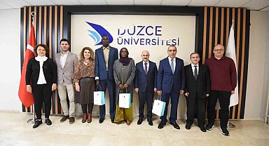 Düzce Üniversitesinden uluslararası işbirliği