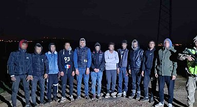Edirne'de 228 göçmen ve 4 organizatör yakalandı