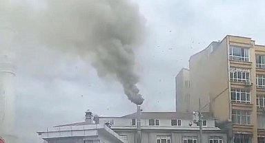 Elazığ'da baca yangını korkuttu