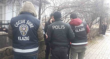 Elazığ'da polis ekipleri okul önlerinde kuş uçurtmuyor