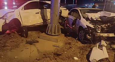 Elazığ'da trafik kazası: 1 yaralı