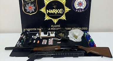 Elazığ'da uyuşturucu operasyonu: 8 gözaltı