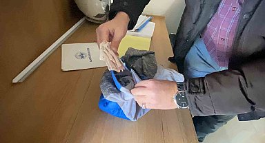Elazığ'da yakalanan dilencinin paraları sakladığı yer ekipleri hayrete düşürdü