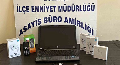Elektronik eşya çalan şahıs yakalandı