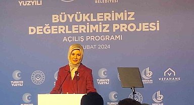 Emine Erdoğan "Büyüklerimiz Değerlerimiz Projesi"nin tanıtımına katıldı