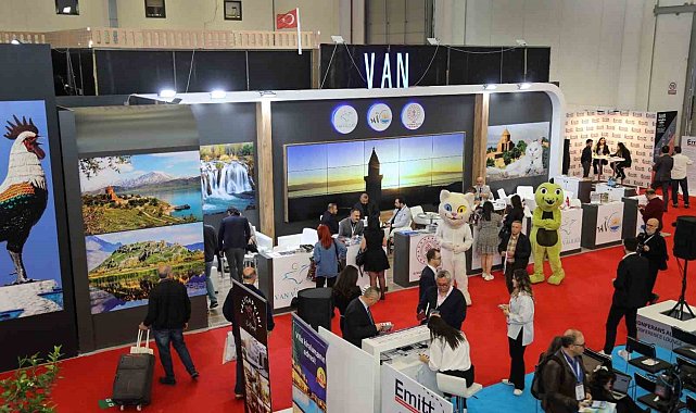 EMITT 2024 Fuarı'nda Van standına yoğun ilgi