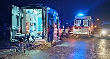Erdek'te trafik kazası: 2 kişi yaralandı