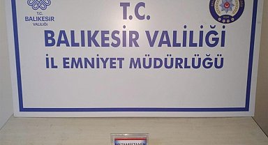 Erdek'te uyuşturucu operasyonu: 2 gözaltı