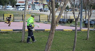 Ergani'de park ve yeşil alan çalışması