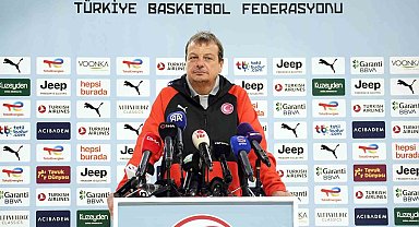 Ergin Ataman: "Hedefim A Milli Takım'da da mutlaka bir kupa kazanmak"