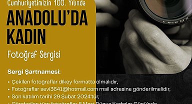 Ersander'den, 'Anadolu'da Kadın' konulu fotoğraf sergisi