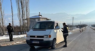 Erzincan'da asayiş uygulaması
