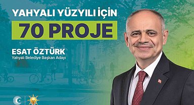 Esat Öztürk'ten büyük vizyon: 70 yeni proje ile ilçemize değer katmaya devam edeceğiz