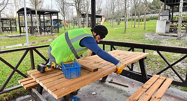 Esenyurt'ta parklar bahara hazırlanıyor