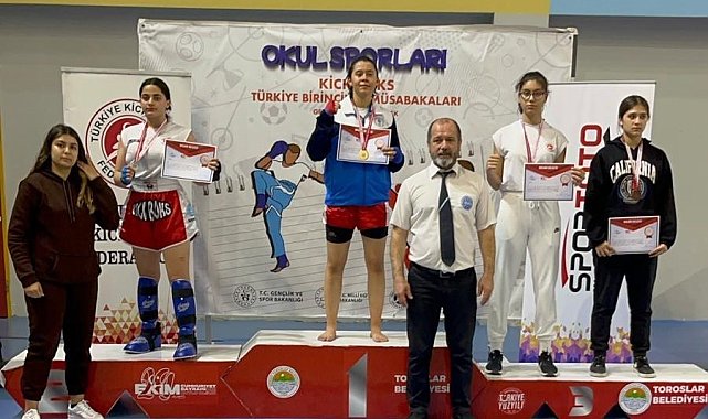 Eskişehirli genç sporcu Türkiye 3'üncüsü oldu
