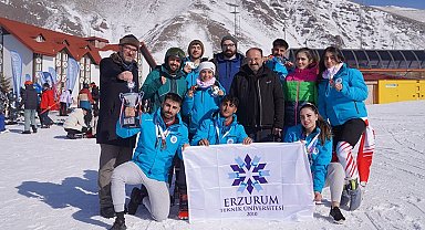 ETÜ Palandöken'de zirvenin sahibi oldu