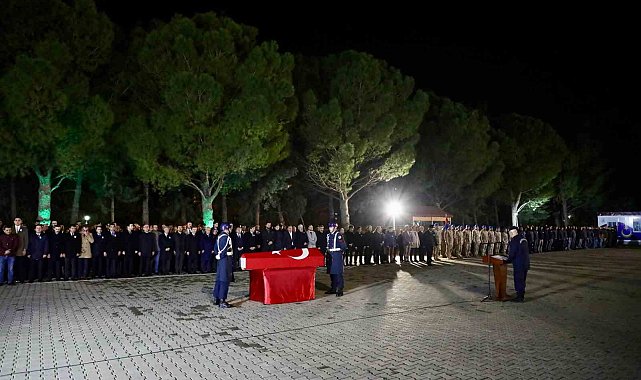 Evinde ölü bulunan Kaymakam Coşkun için tören düzenlendi