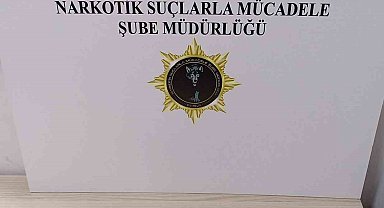 Evinde uyuşturucu ele geçen şahıs gözaltına alındı