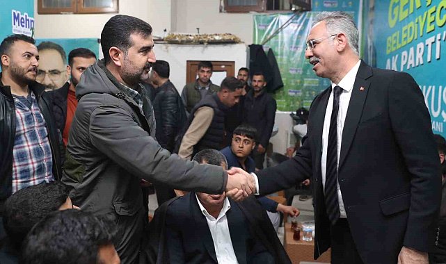 Eyyübiye Belediye Başkanı Mehmet Kuş'a destekler sürüyor