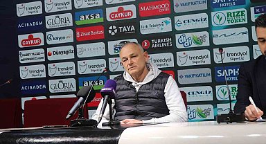 Fahrudin Omerovic: "İstediğimiz oyunu oynadık, sonuç olarak da 1 puan aldık"