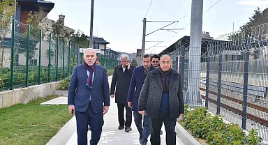 Fatih Belediye Başkanı Turan, Sirkeci - Kazlıçeşme Raylı Sistem Hattı çalışmalarını yakından inceledi