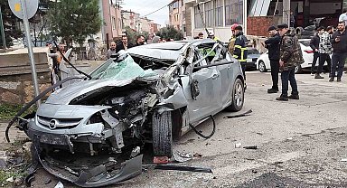 Feci kazaya neden olan otomobil sürücüsü tutuklandı