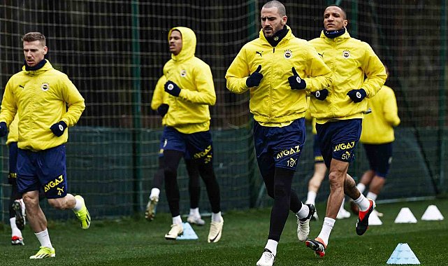 Fenerbahçe, Çaykur Rizespor maçı hazırlıklarını sürdürdü