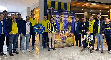 Fenerbahçe taraftarları sinema salonunu doldurdu